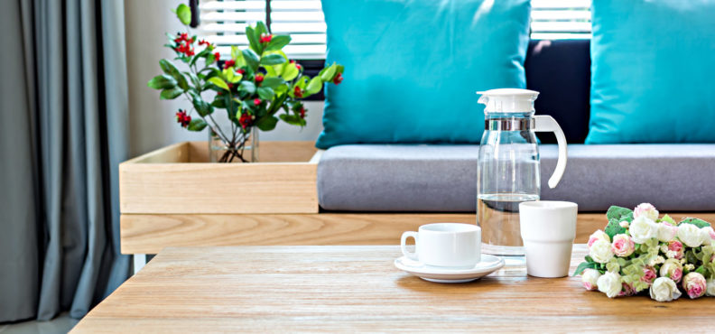 Styling your coffee table