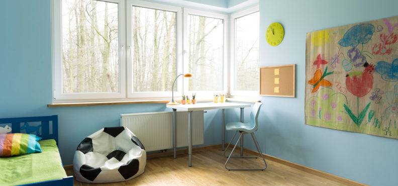 Furnishing a small room to make it look bigger