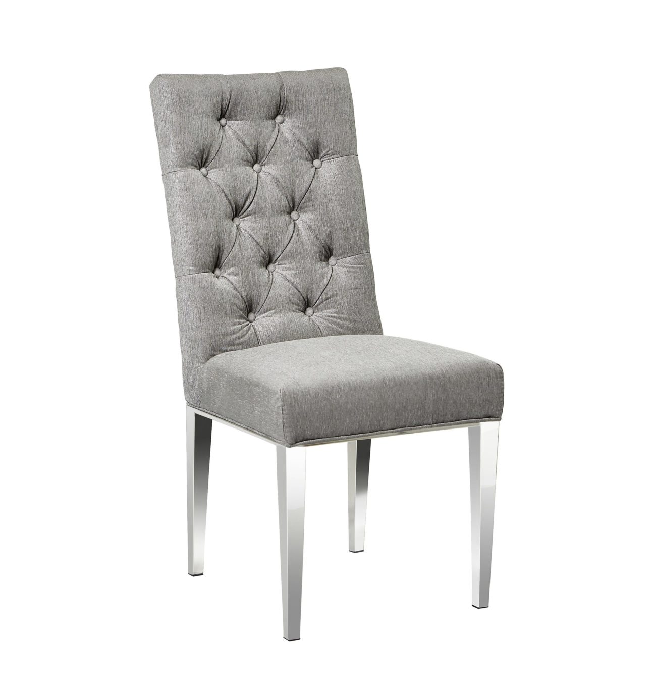 Contemporary Grey Dining Chair