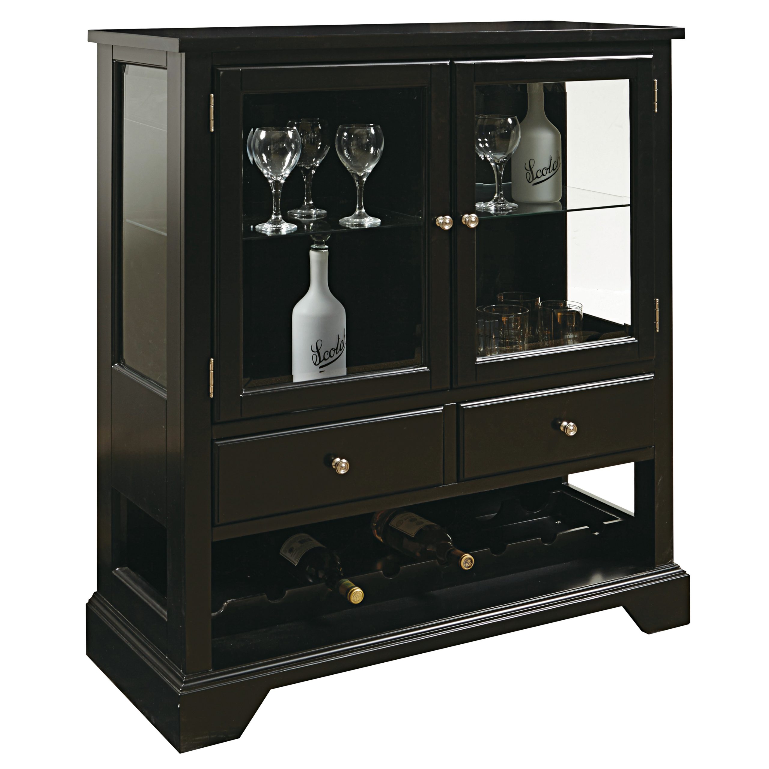 Transitional Black Wine Arrow Furniture