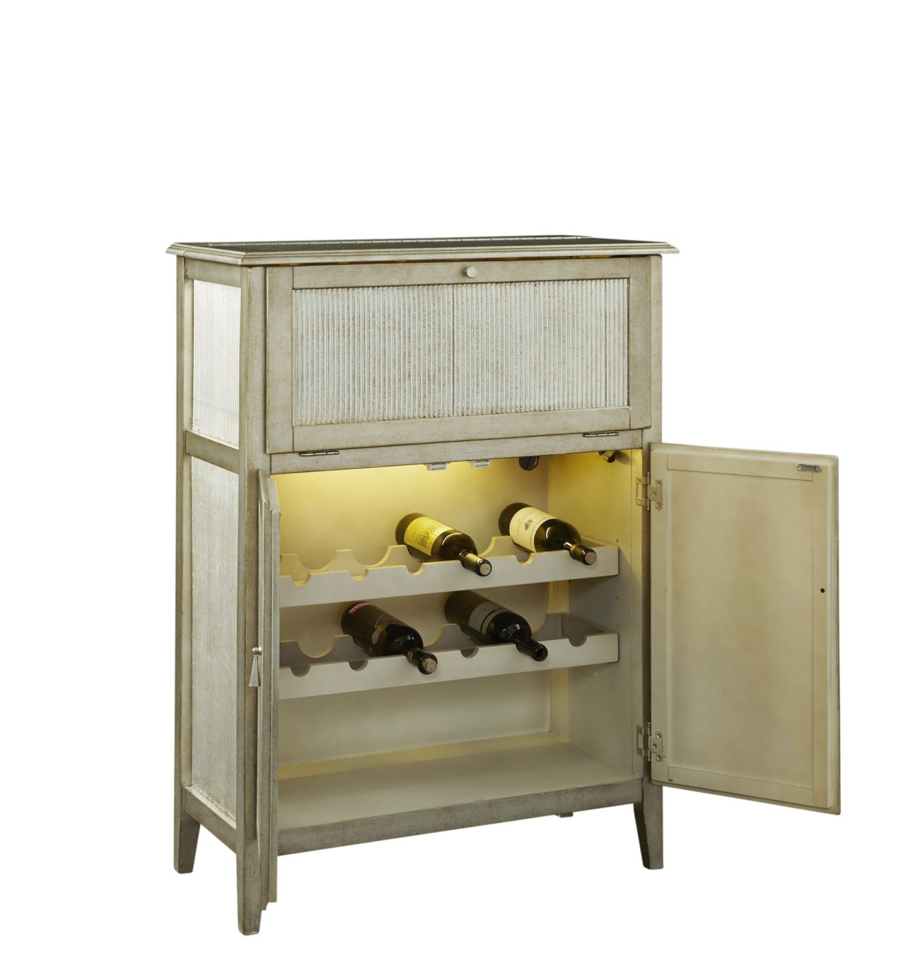 Art Deco Metallic Wine Bar - Image 3