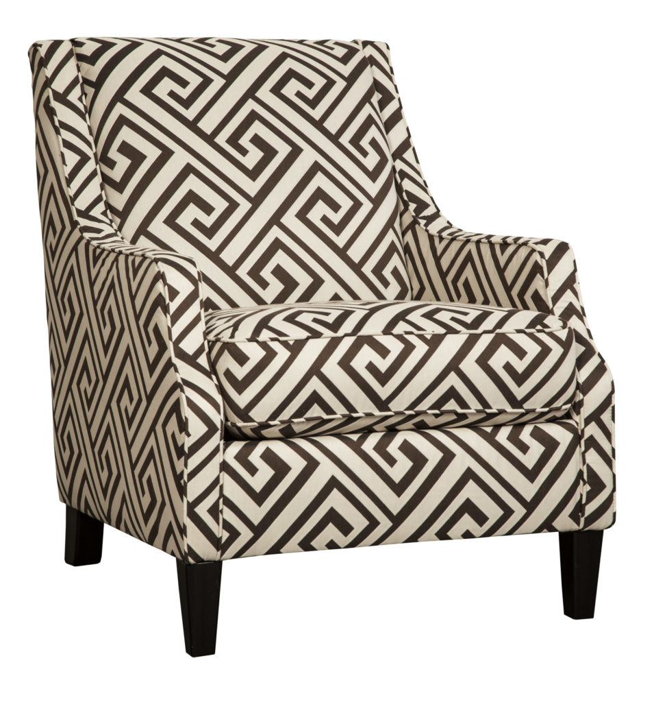 Contemporary Brown Accent Chair Arrow Furniture