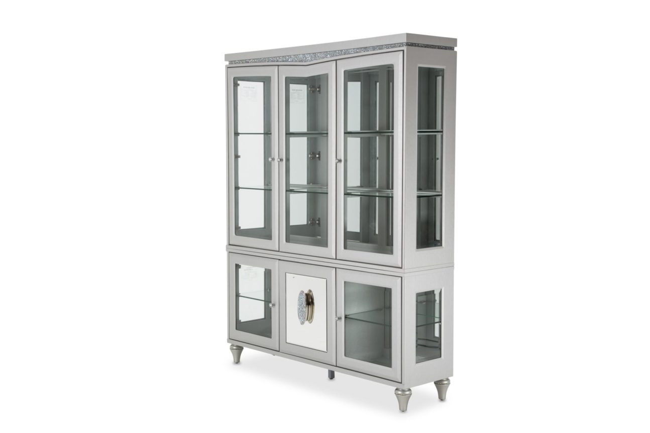 Contemporary Silver Dining Room - Image 4