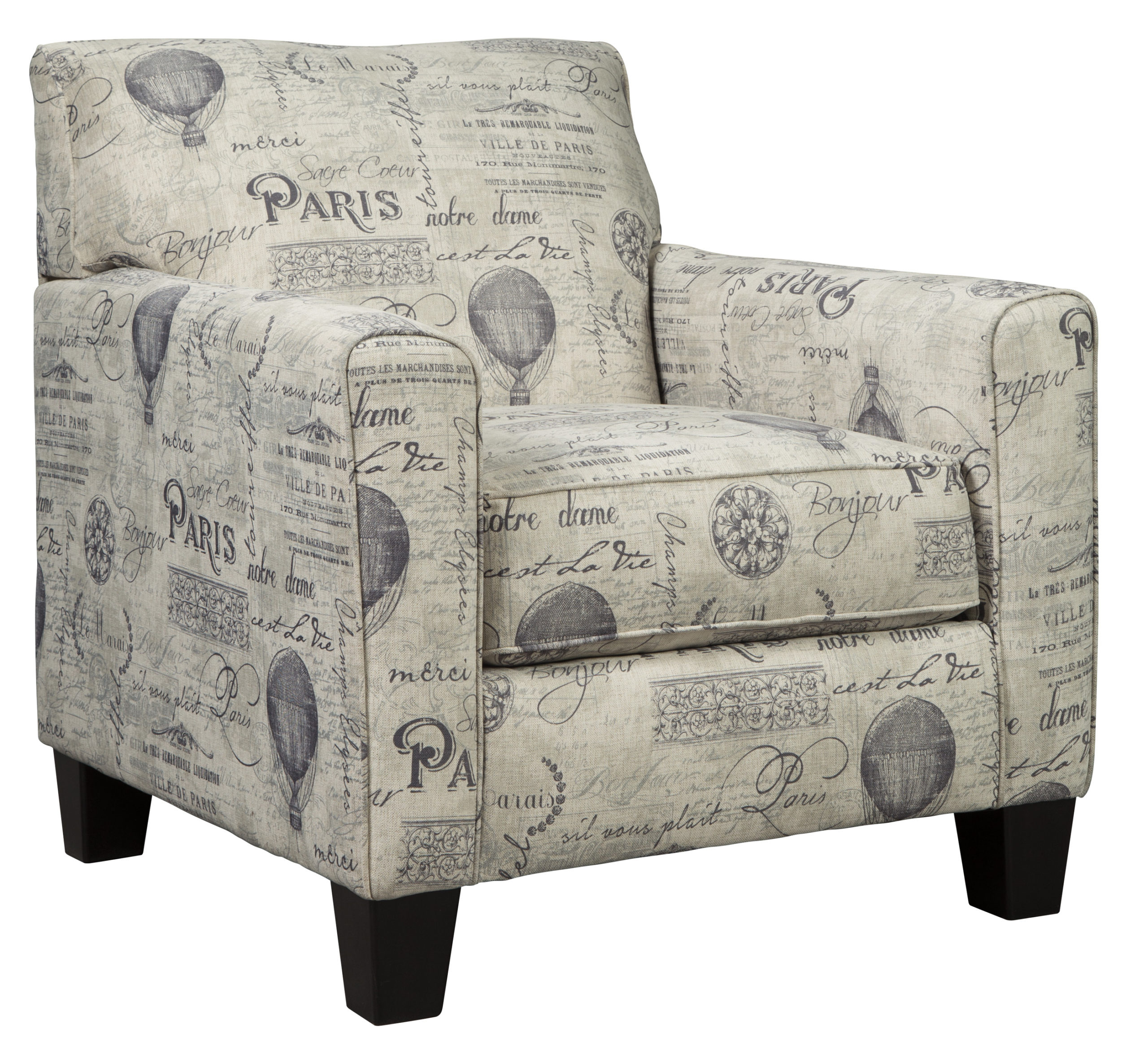 Transitional French Script Accent Chair Arrow Furniture Transitional French Script Accent Chair Arrow Furniture