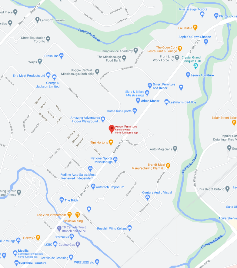 Mississauga Furniture Store Arrow Furniture