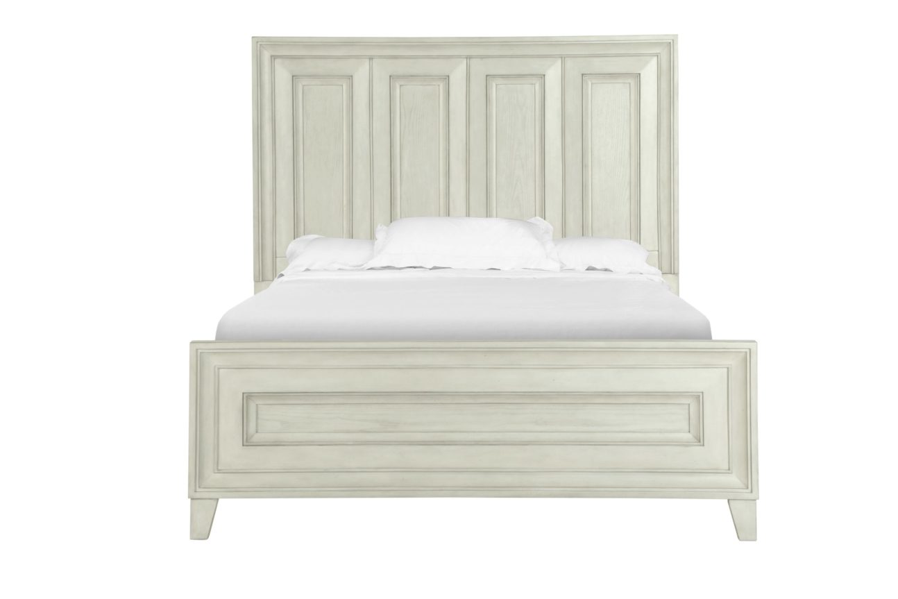 Transitional Weathered White Bedroom - Image 2