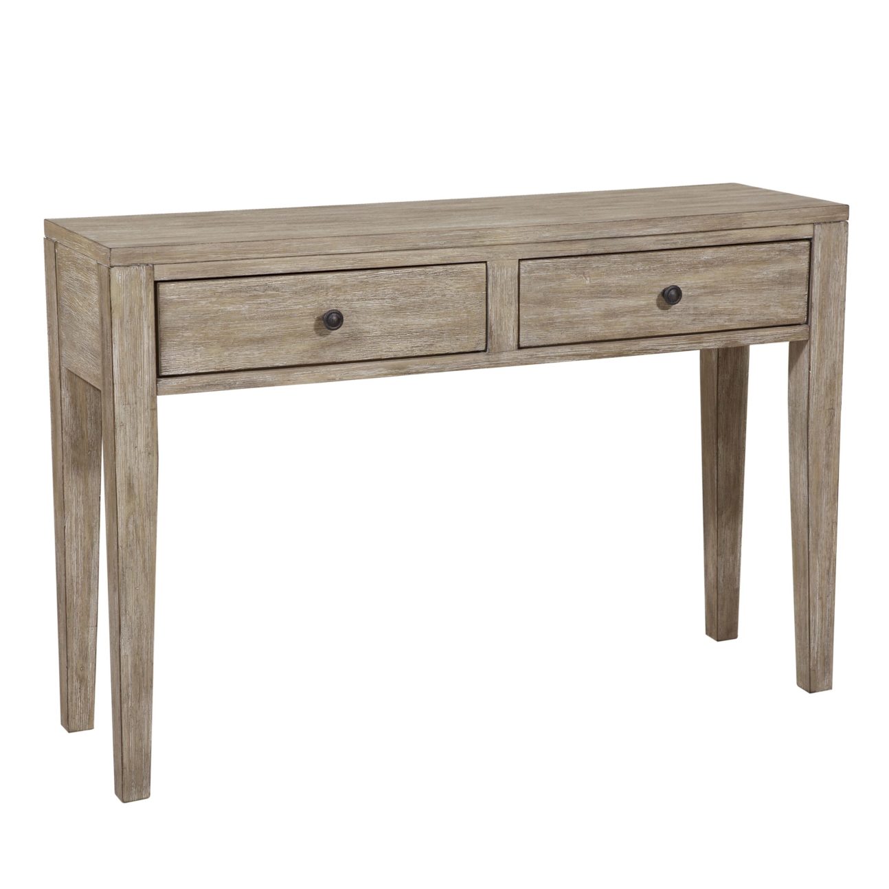 Rustic Distressed Ash Console - Image 2