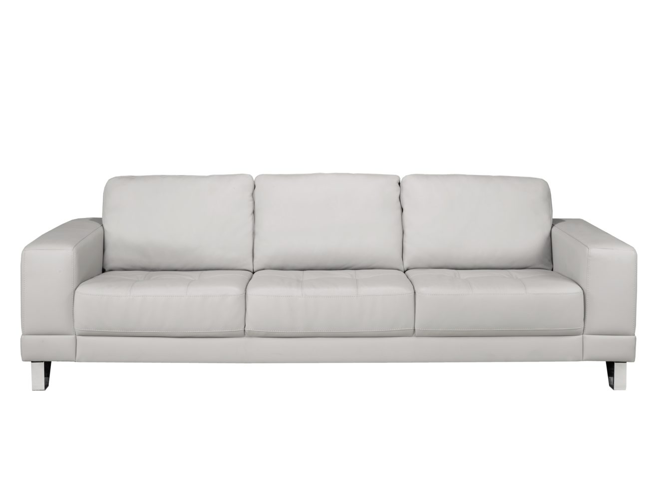 MODERN LIGHT GREY LEATHER MATCH LIVING ROOM Arrow Furniture