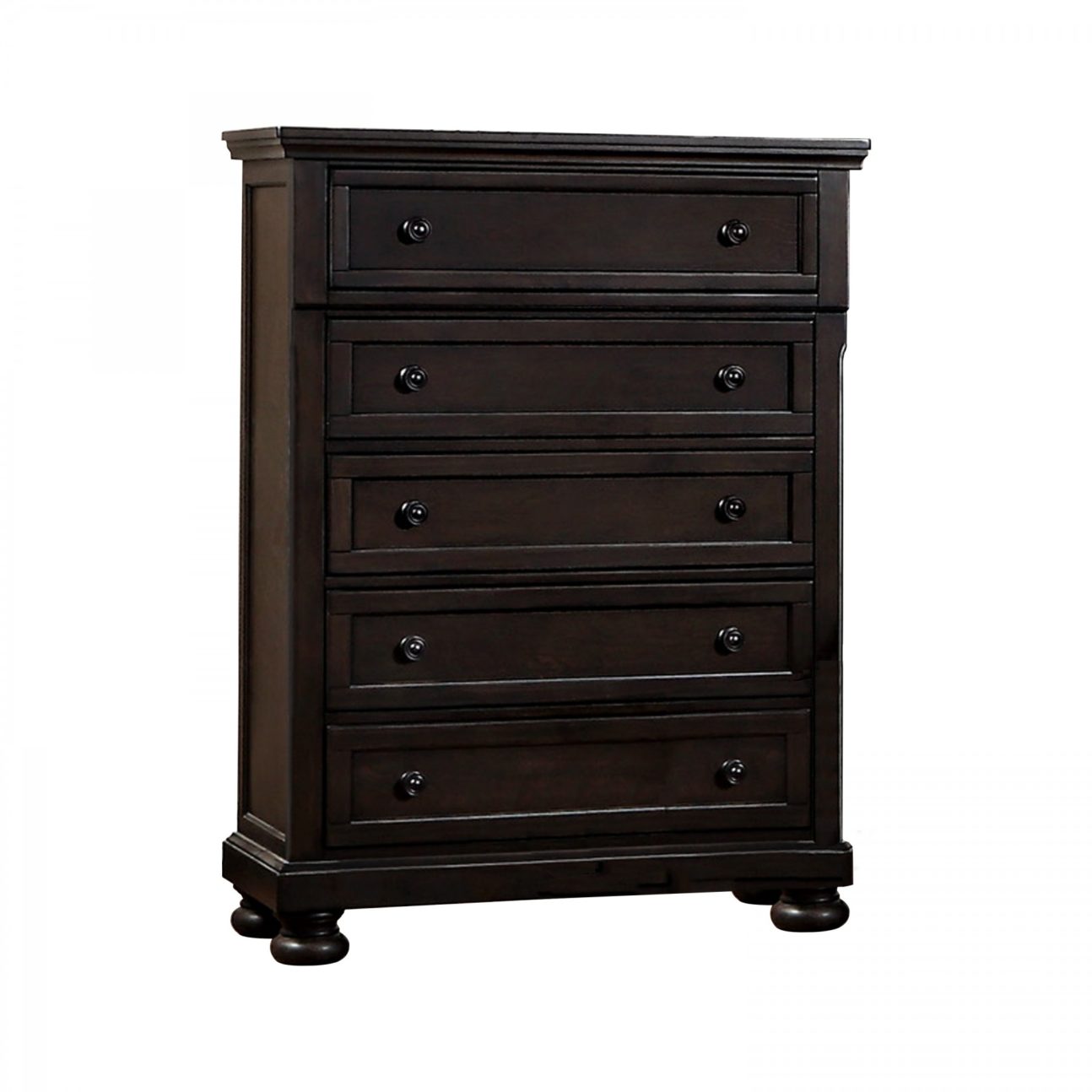 TRANSITIONAL GREY-BROWN BEDROOM - Image 8
