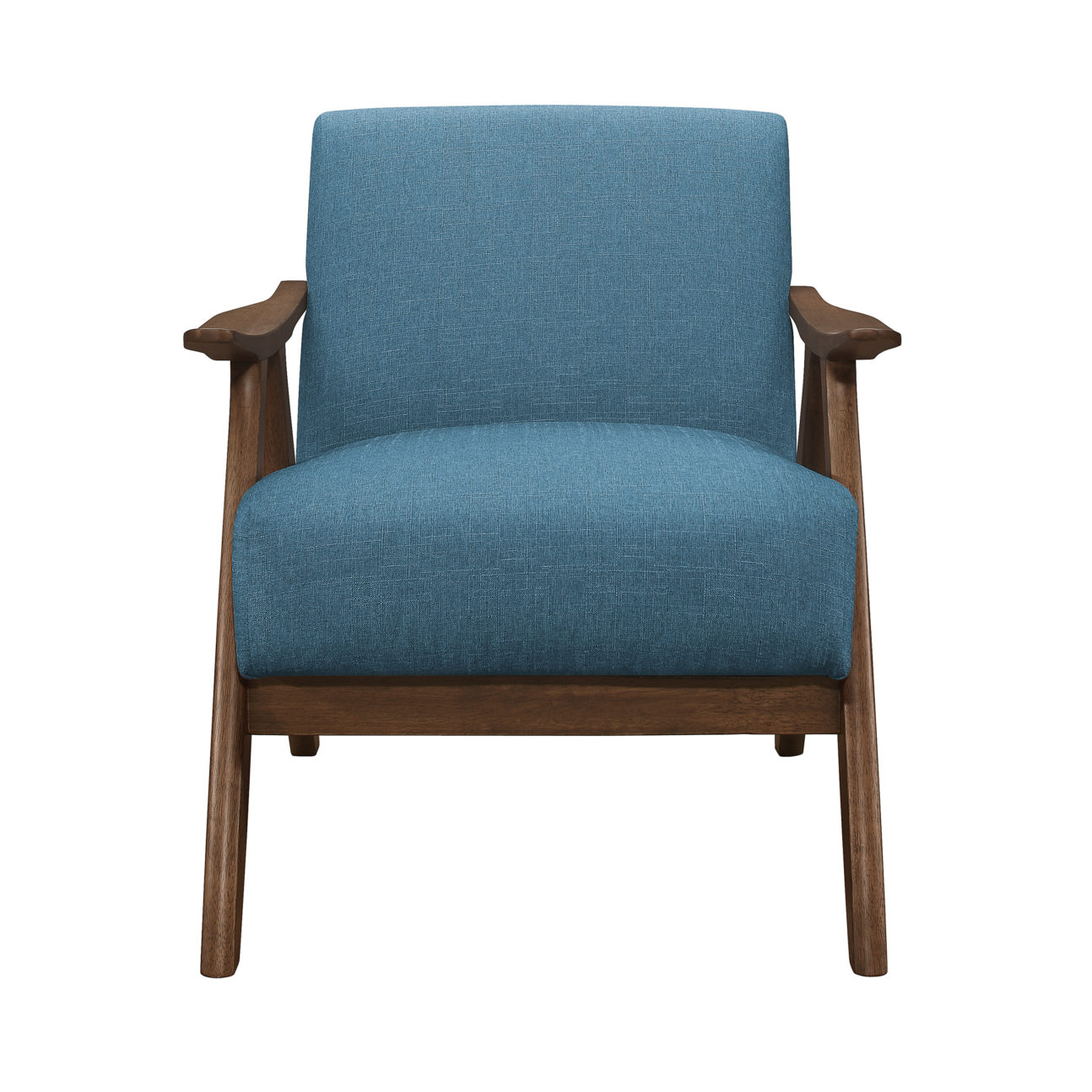 RETRO BLUE ACCENT CHAIR - Image 2