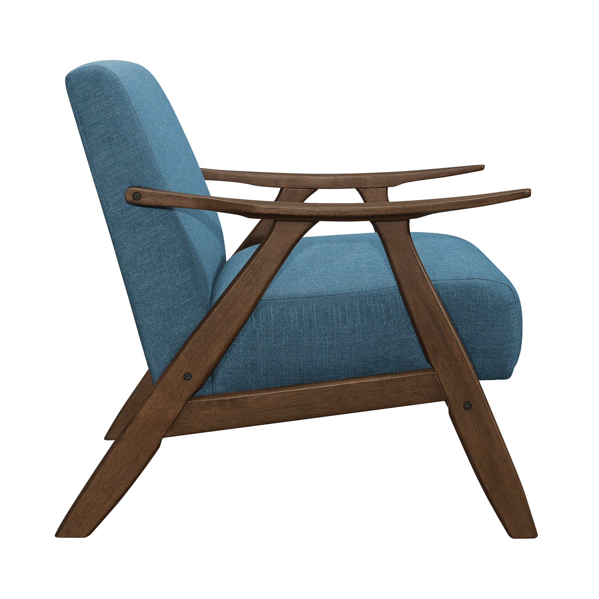 RETRO BLUE ACCENT CHAIR Arrow Furniture
