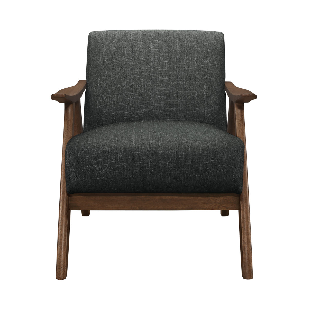 RETRO DARK GREY ACCENT CHAIR - Arrow Furniture