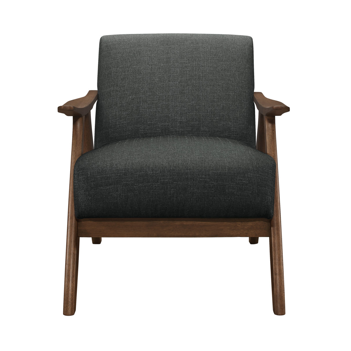 RETRO DARK GREY ACCENT CHAIR Arrow Furniture