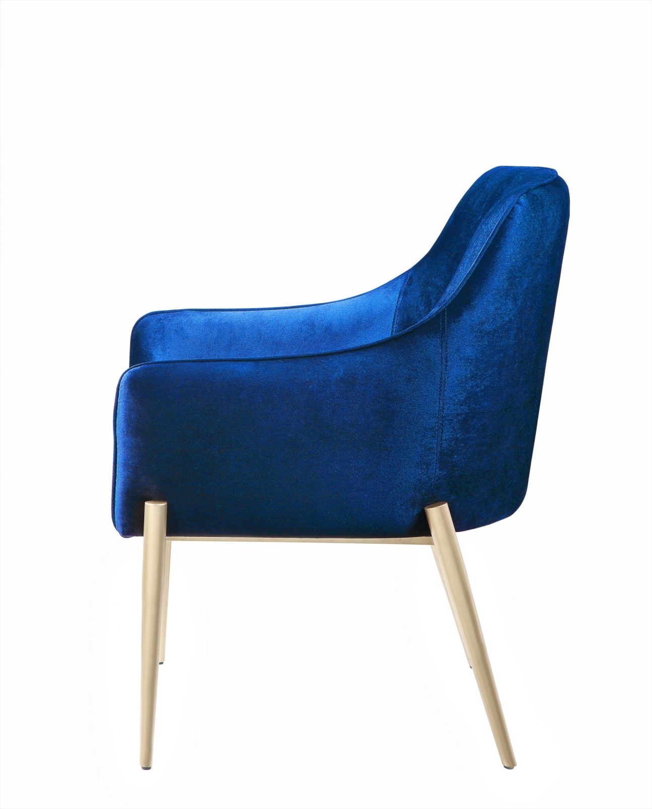 MODERN NAVY ACCENT CHAIR - Image 2