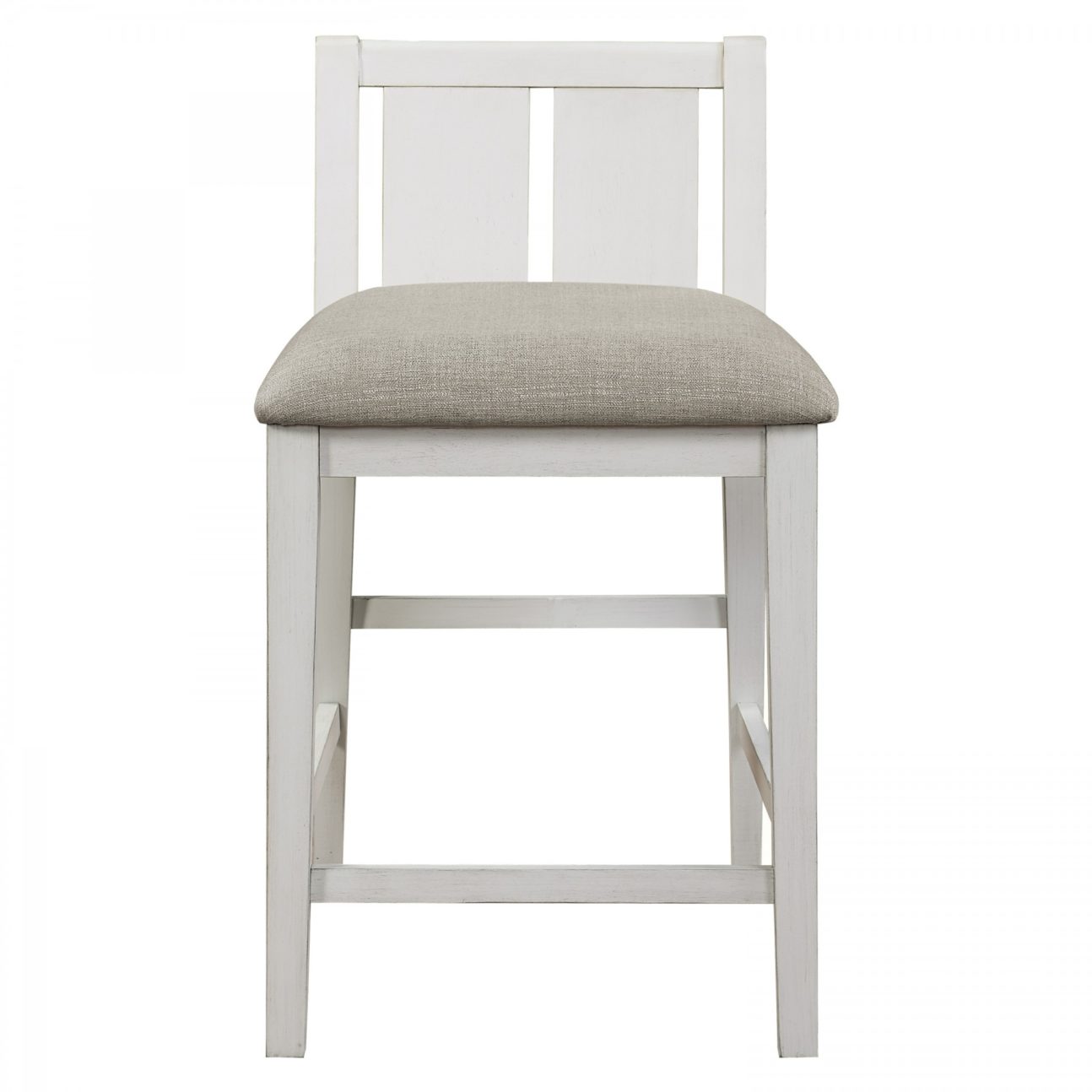 TRANSITIONAL WHITE AND GREY 3 PC COUNTER SET - Image 3
