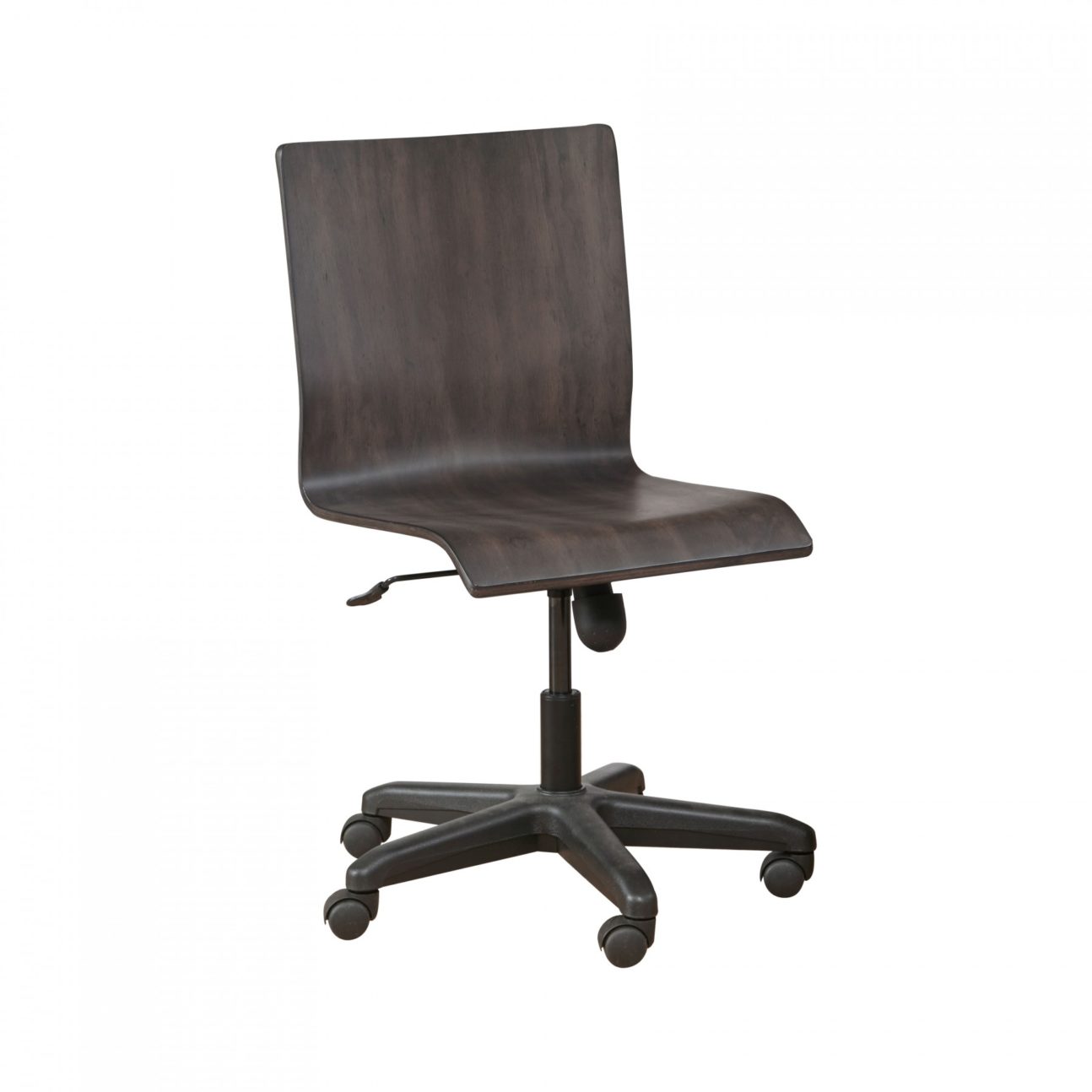 Transitional Espresso Desk Chair