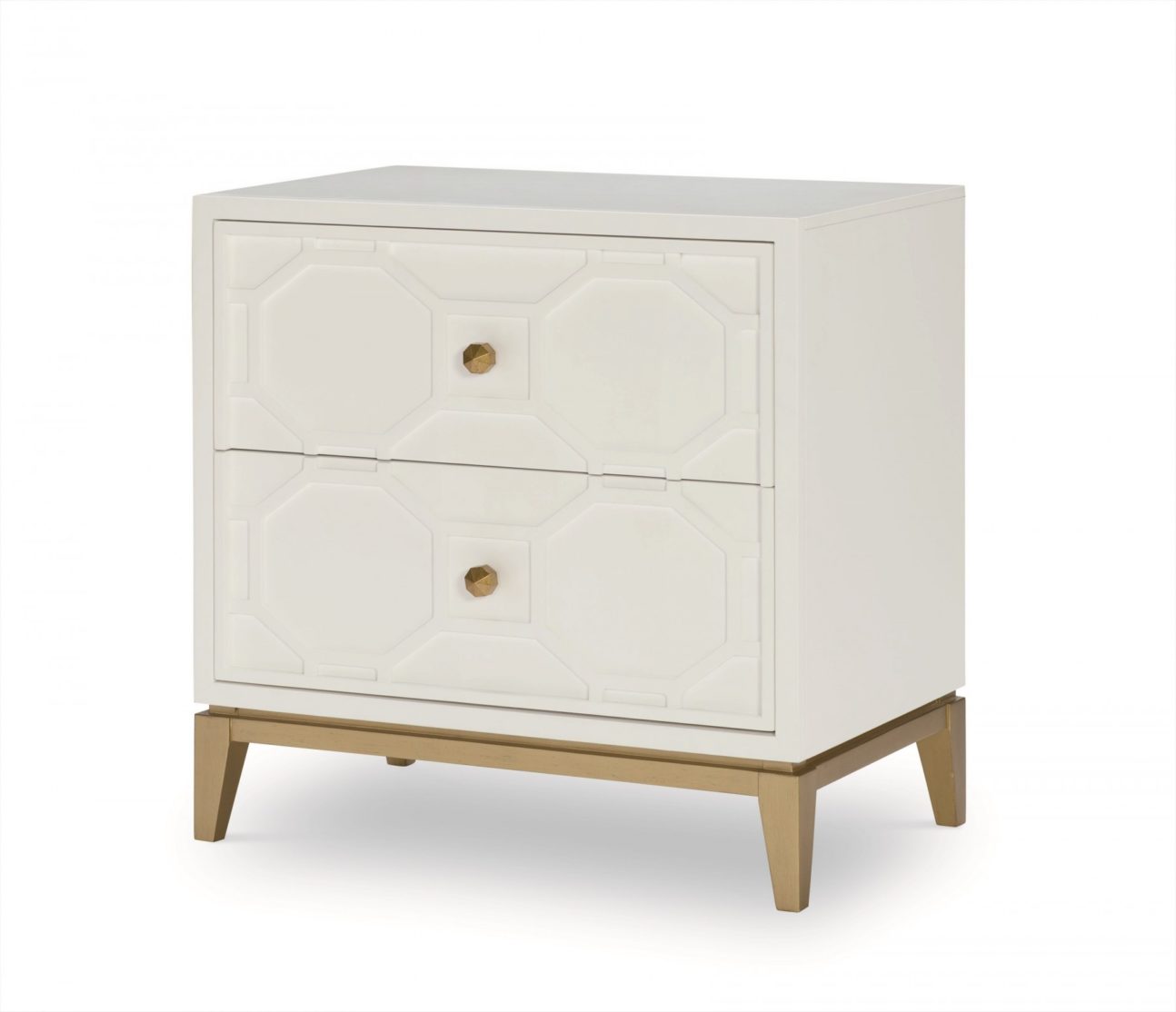 MODERN WHITE AND GOLD BEDROOM - Image 6