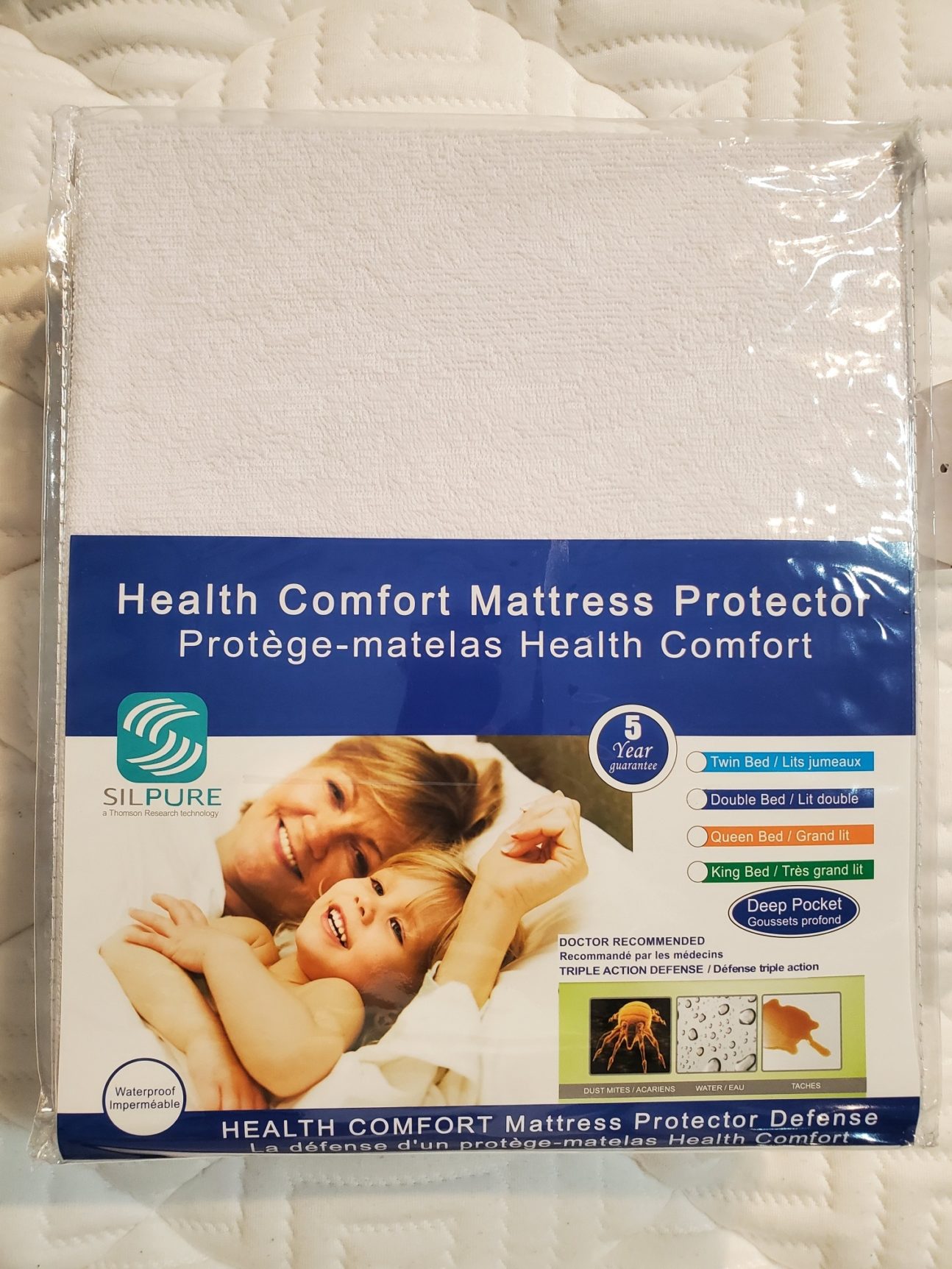 Single Size Mattress Protector