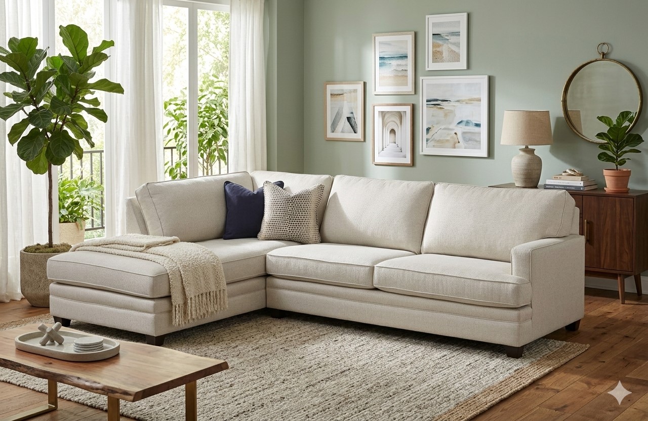 Enzo Sectional - Ice - Image 2