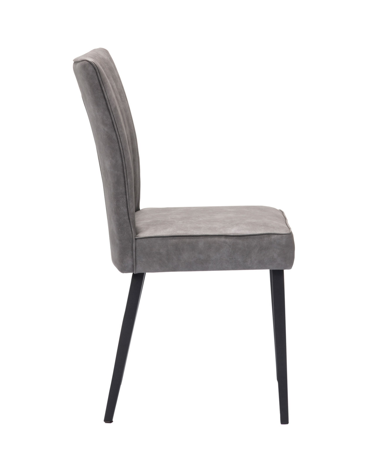 Contemporary Weathered Grey Dining Chair - Image 5