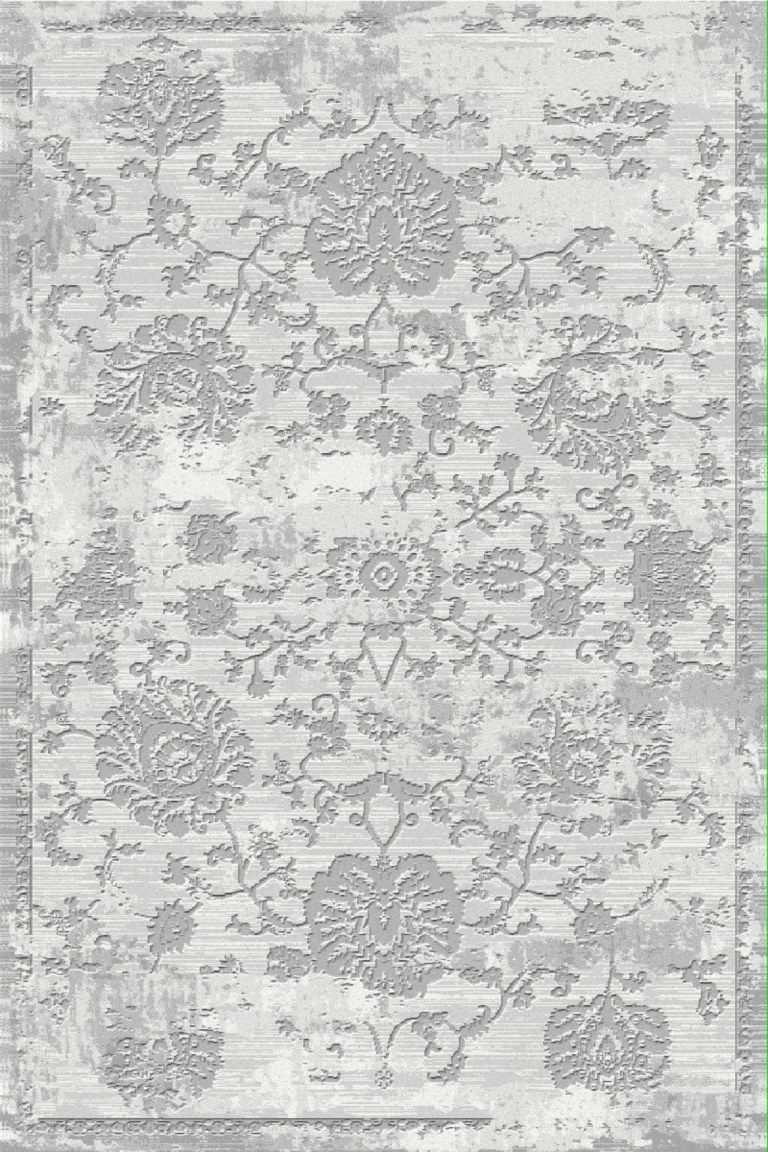 Transitional Grey Floral Area Rug Arrow Furniture