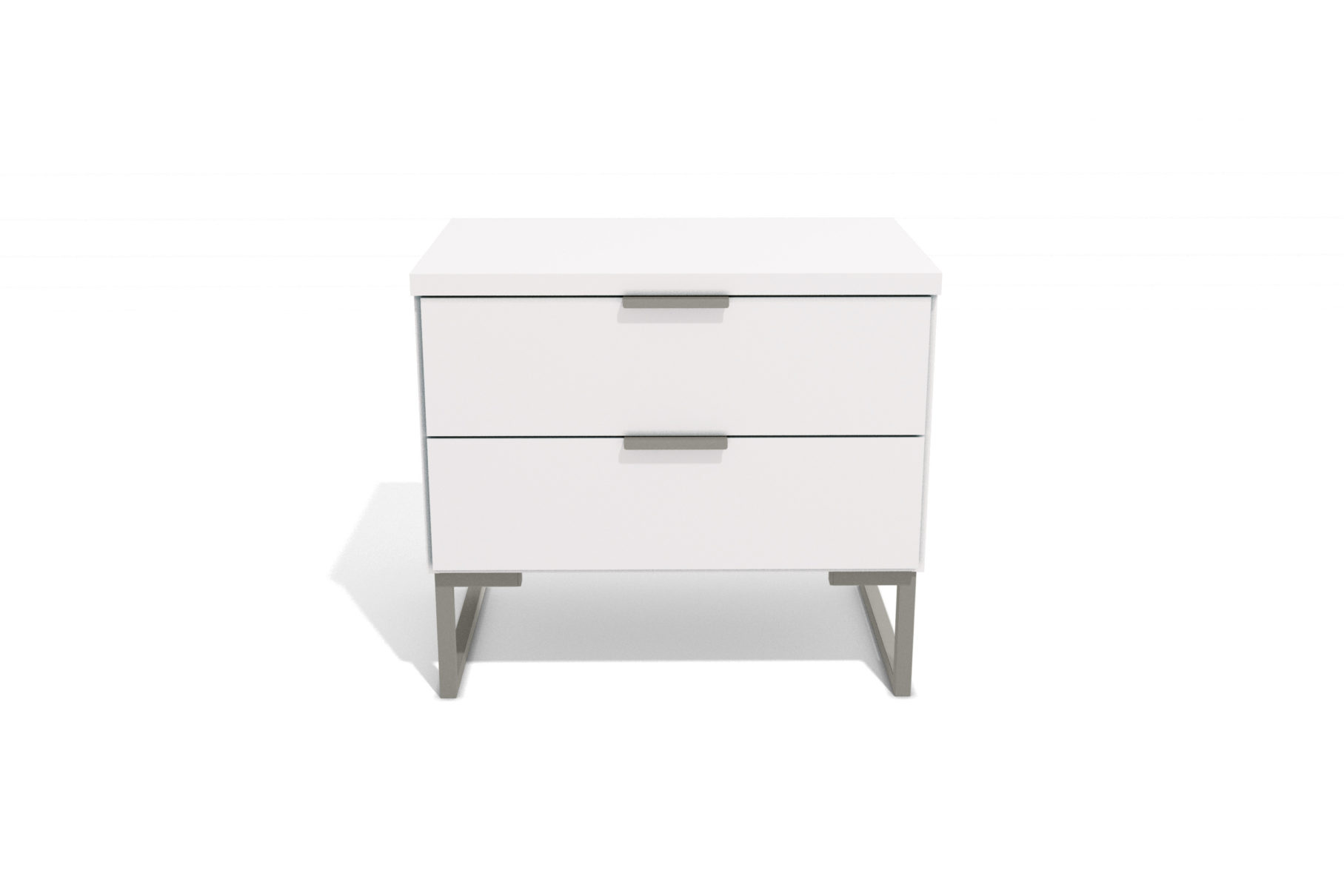 Modern White Gloss Bedroom - Arrow Furniture