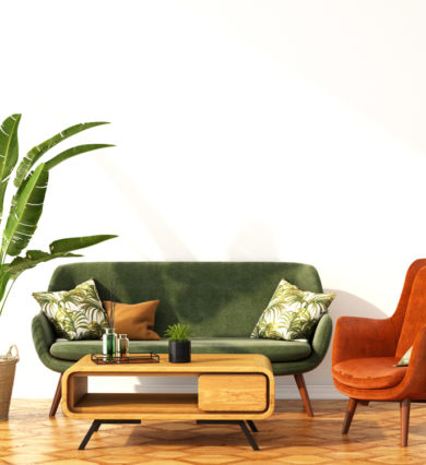 interior,design,trends,2022,couch,plants,chairs