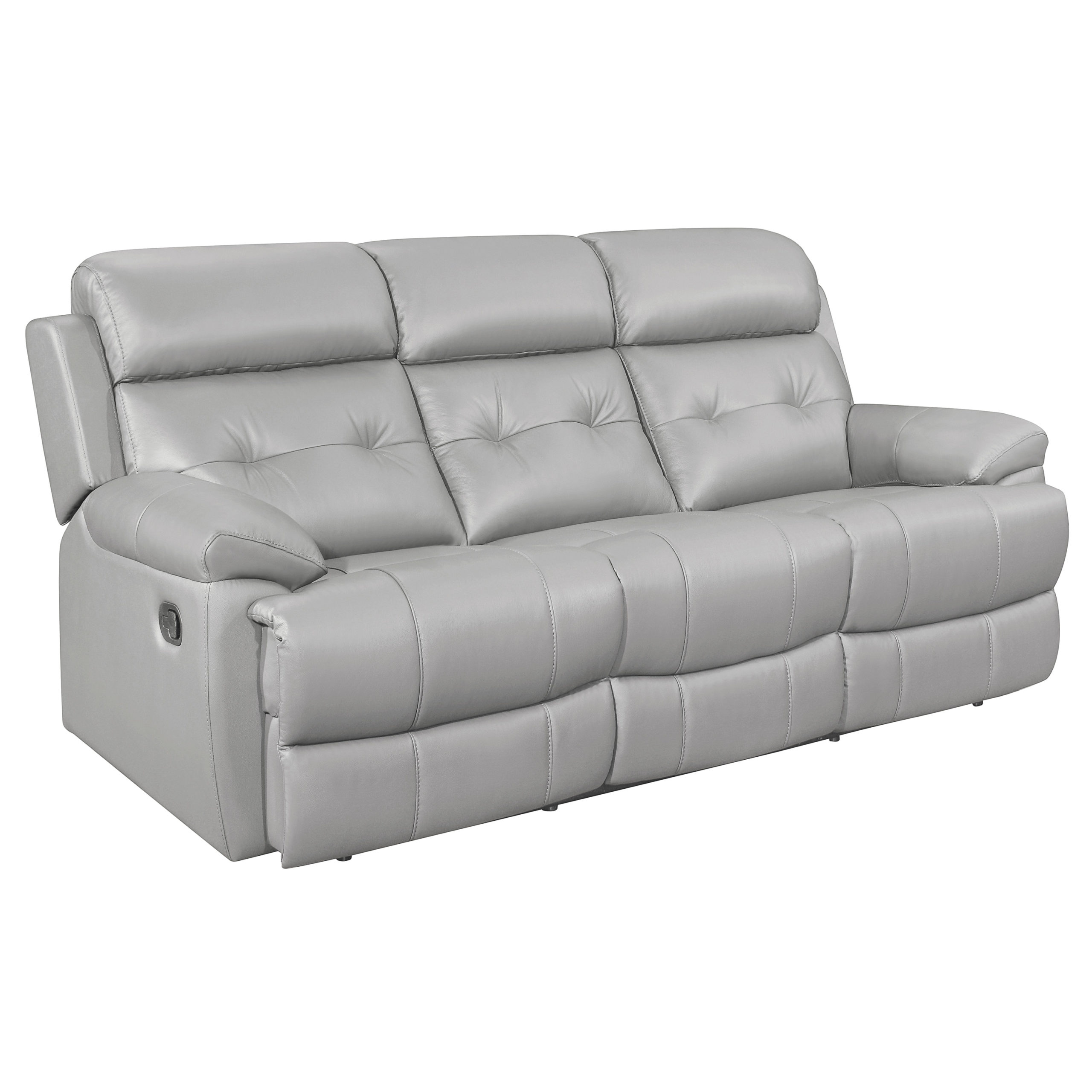 Reclining Leather Match Sofa Arrow Furniture