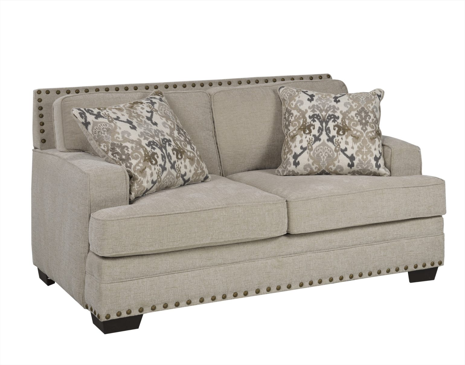 Transitional Oyster Living Room Arrow Furniture