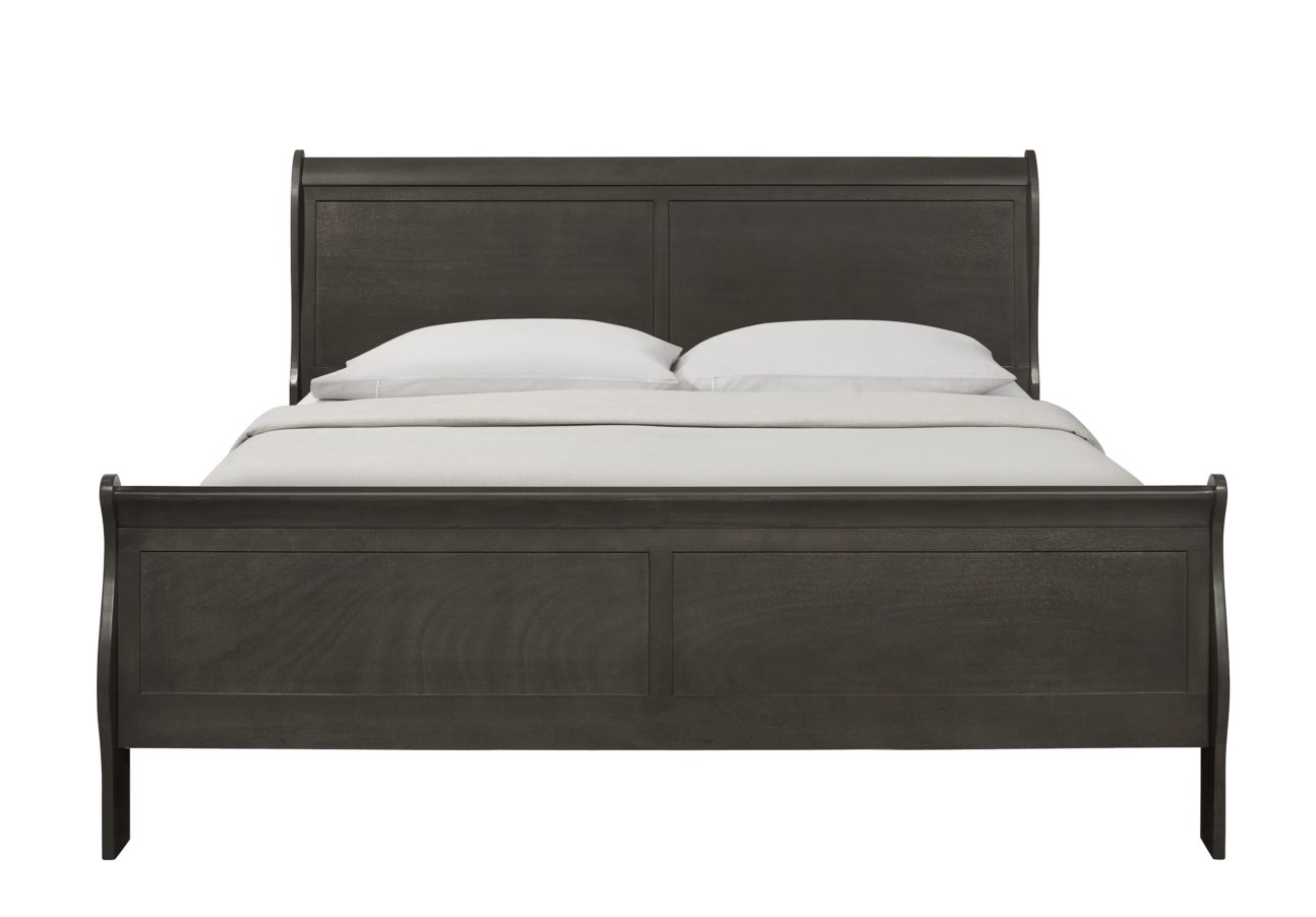 Classic Louis Philippe Grey Bedroom - Image 9