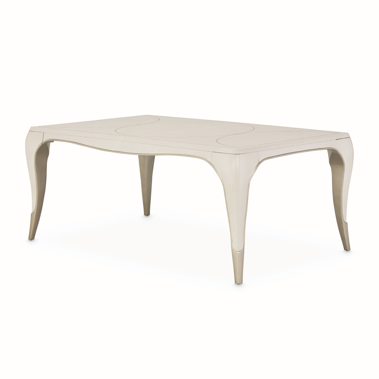 Contemporary Creamy Pearl Dining Room - Image 2