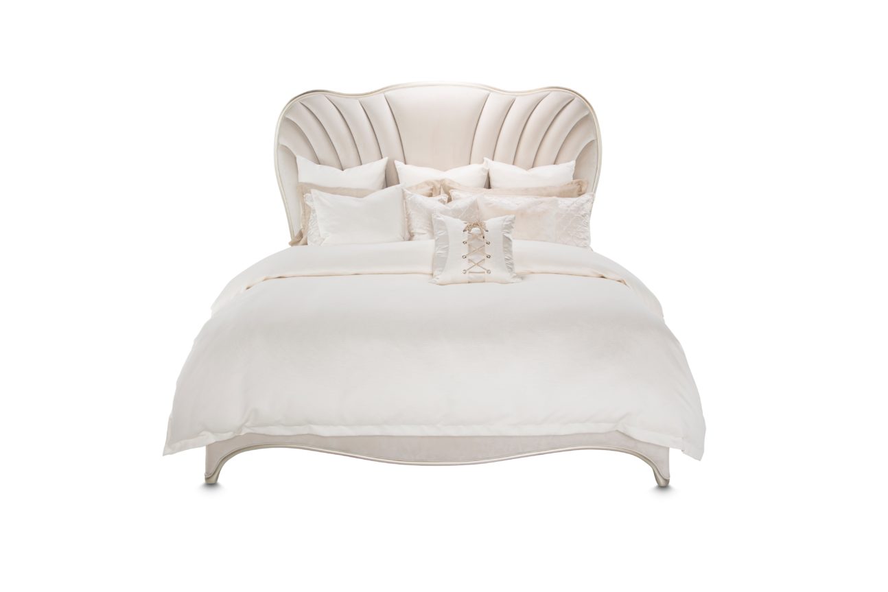 Transitional Creamy Pearl Bedroom - Image 2