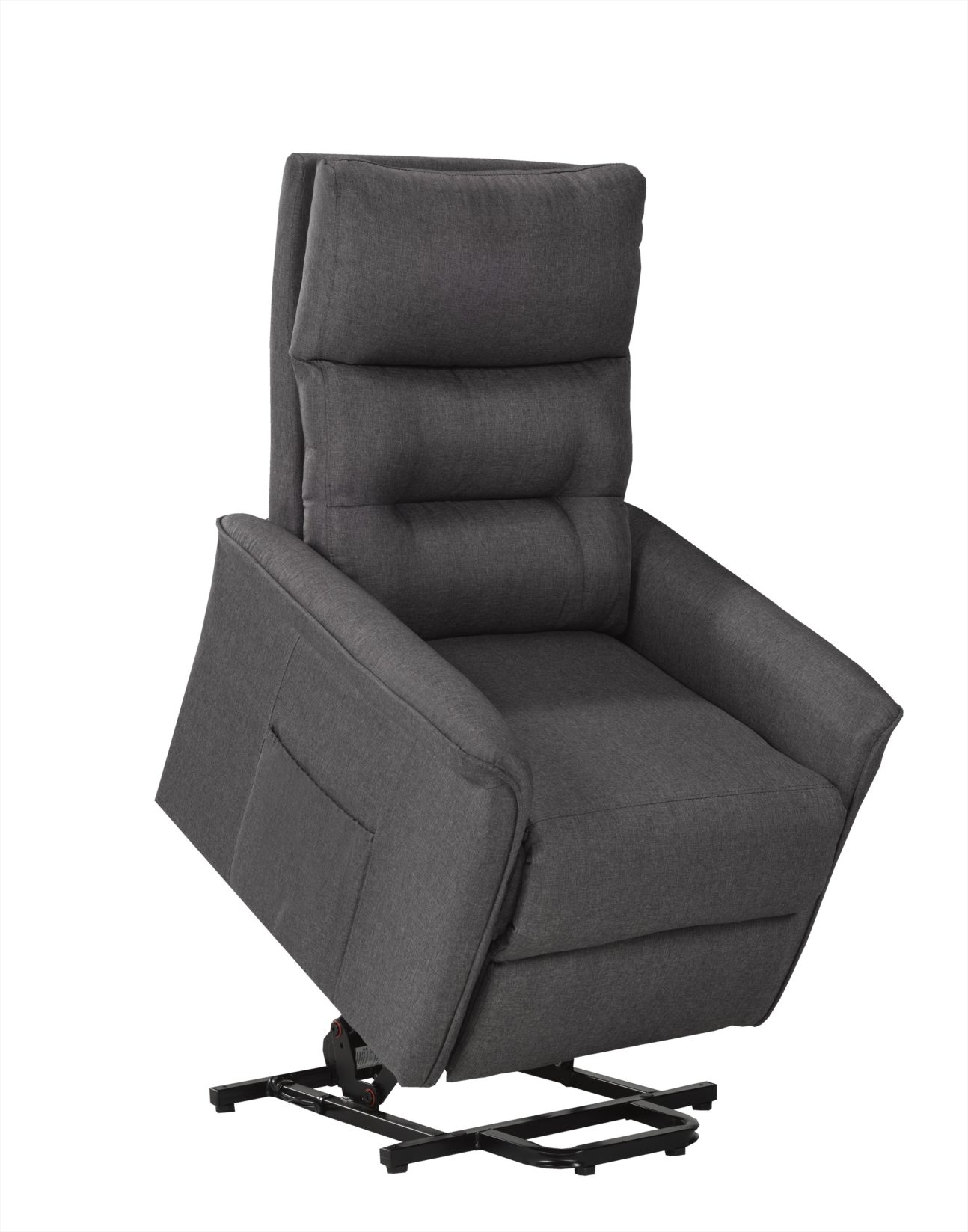 Contemporary Dark Grey Power Lift Chair