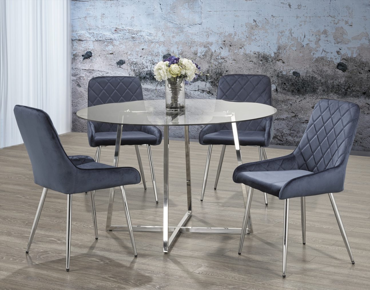 Contemporary Faux Leather Dining Chair - Arrow Furniture