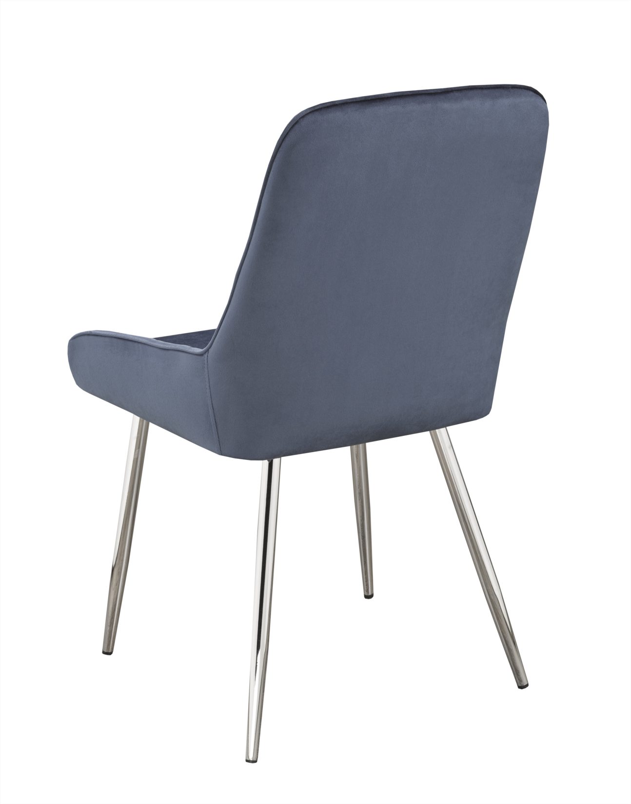 Modern Diamond Stitched Navy Dining Chair Arrow Furniture