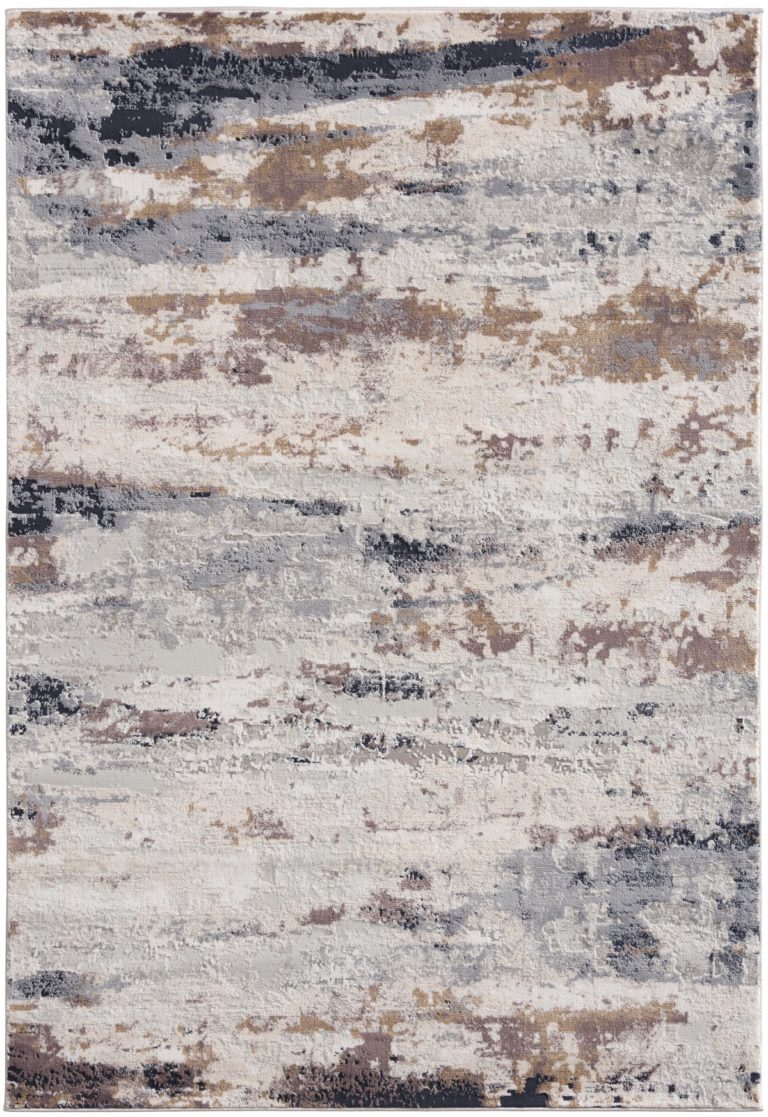 Transitional Cream and Blue Area Rug Arrow Furniture