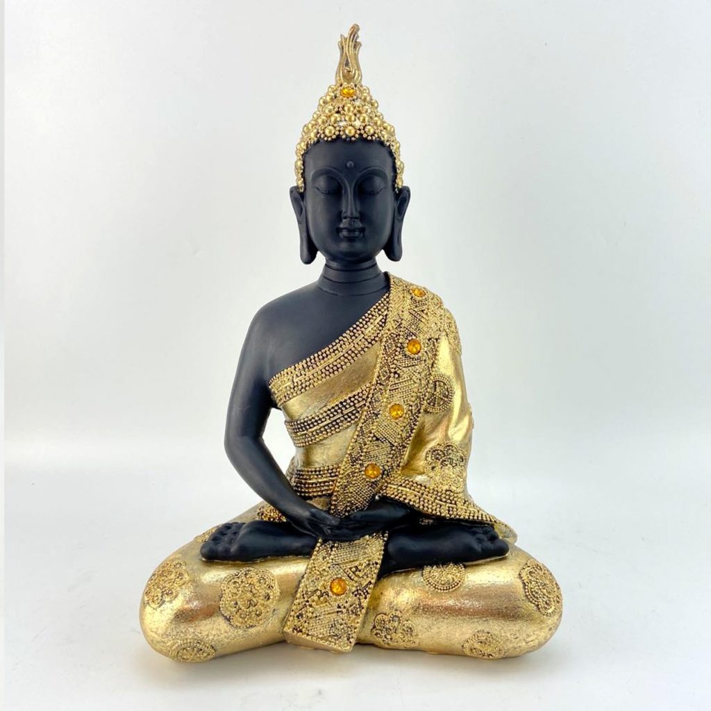 Gold Meditating Buddha - Arrow Furniture