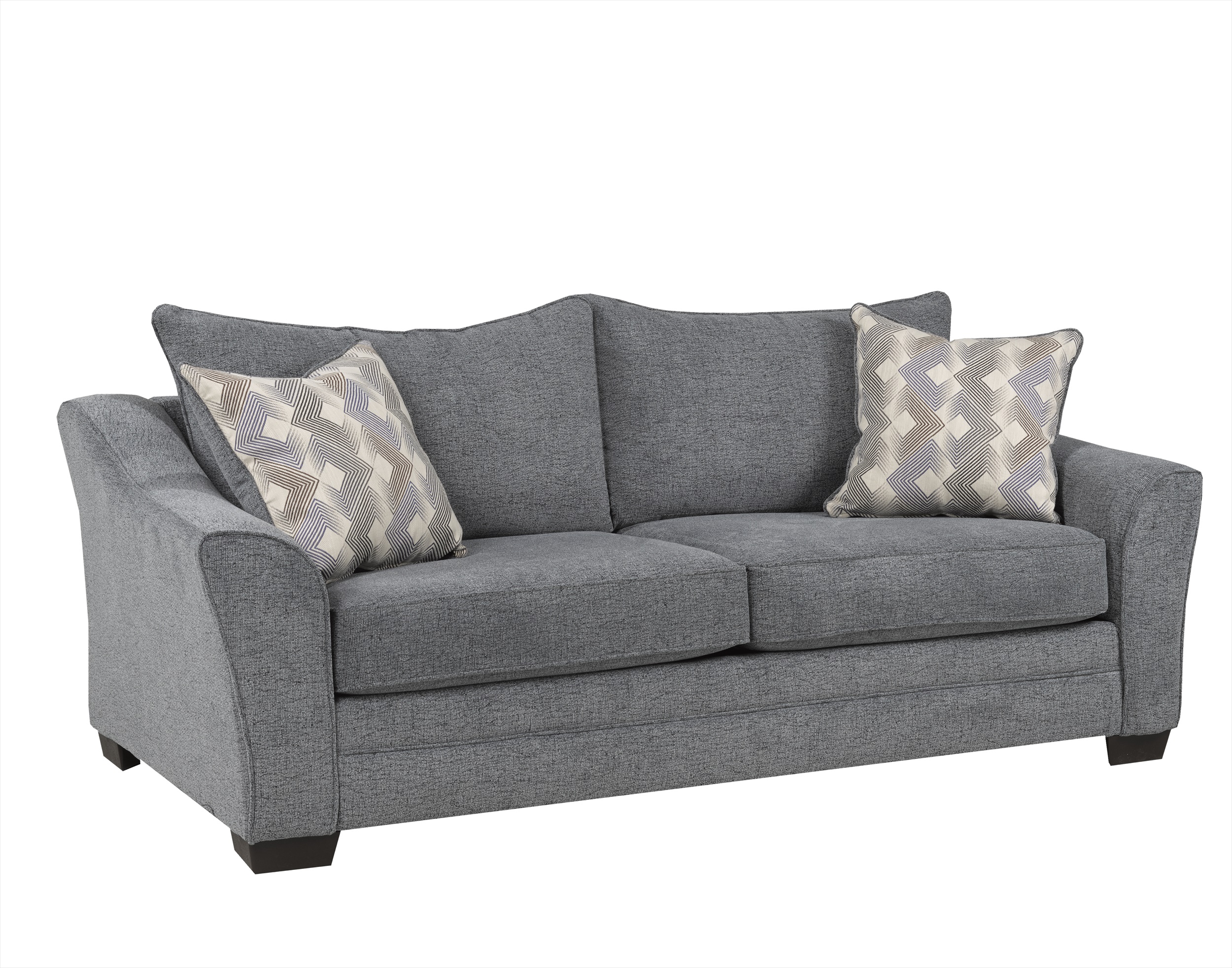 Causal Grey and Brown Plaid Sofa Bed – Overstock Outlet