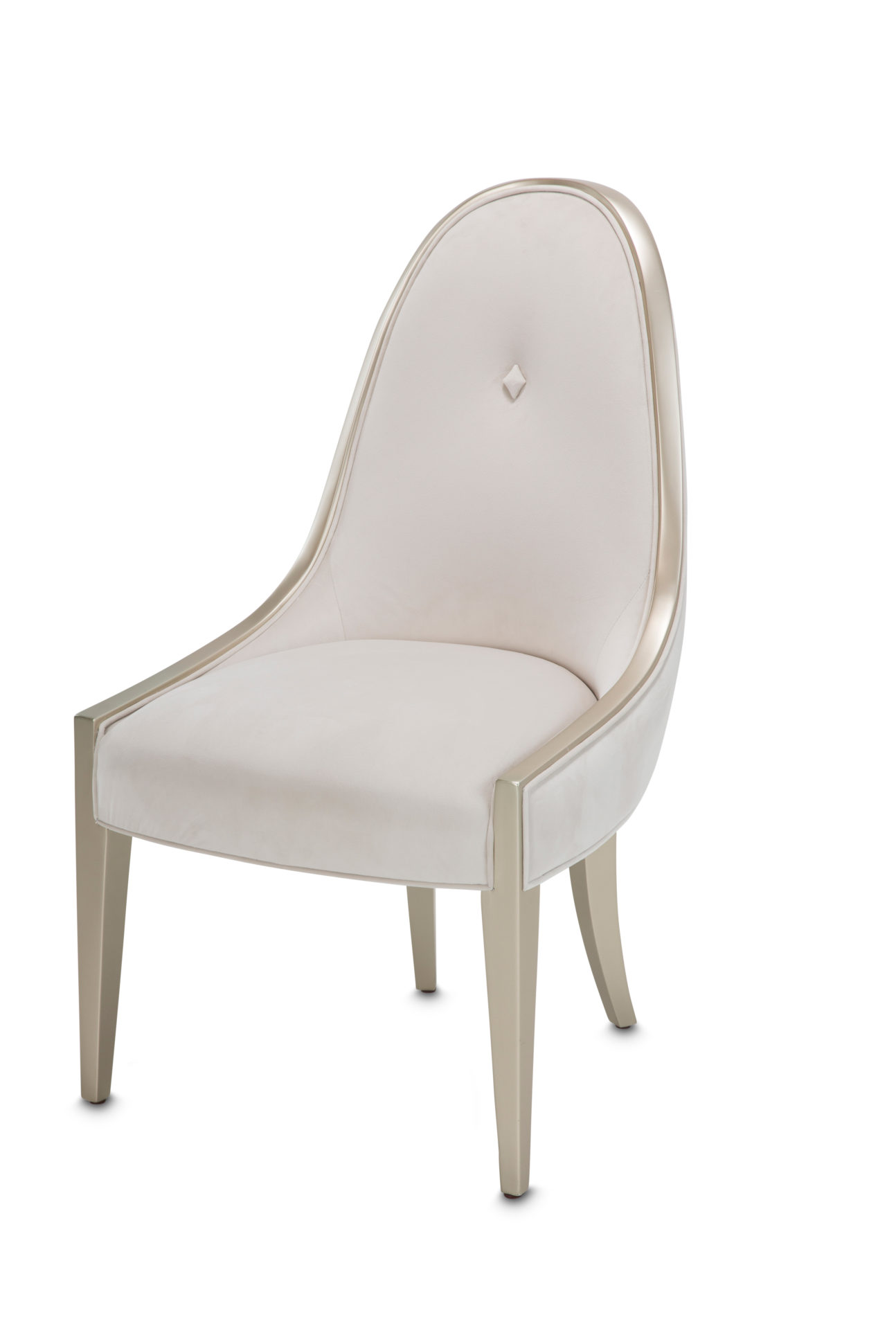 Contemporary Creamy Pearl Dining Room - Image 3