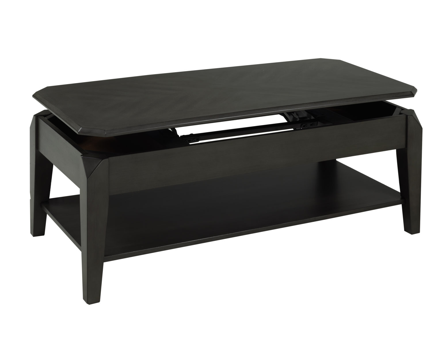 Transitional Grey Lift Top Occasional Tables Arrow Furniture