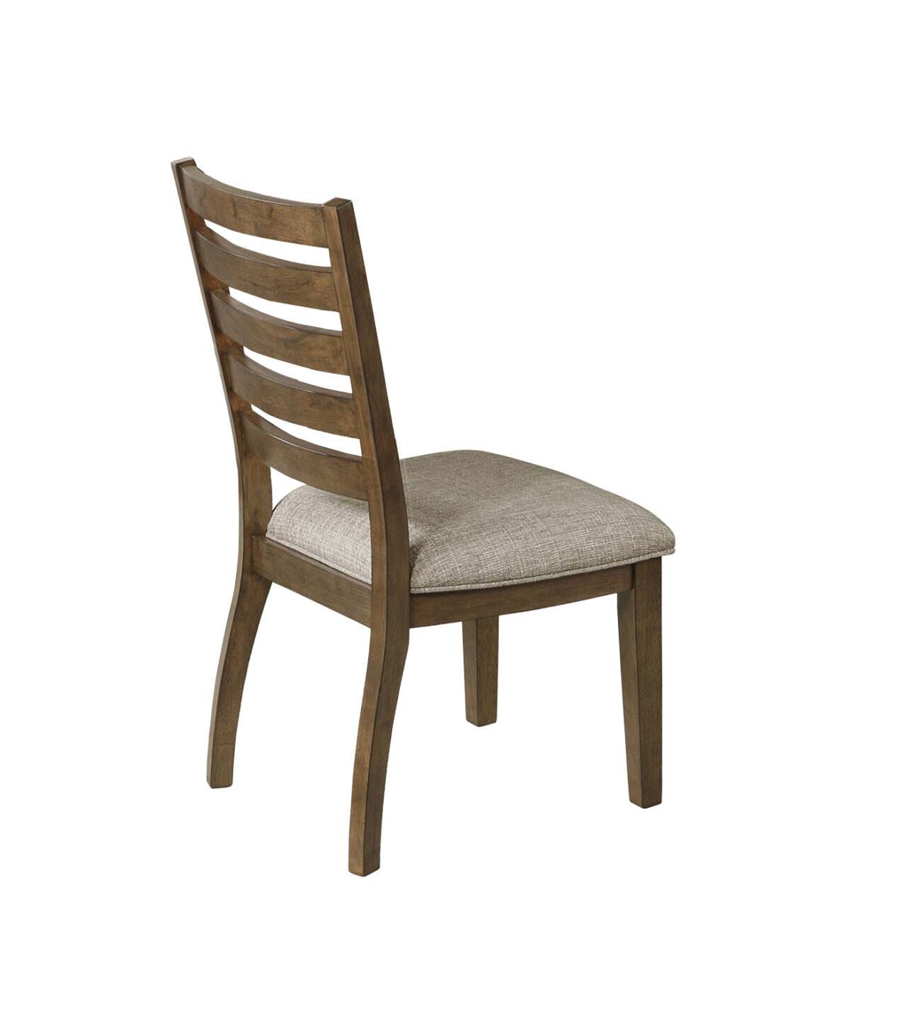Transitional Ladder Back Brown Dining Chair Arrow Furniture