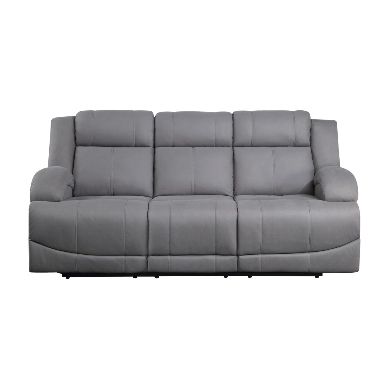 Contemporary Grey Power Reclining Living Room - Image 3