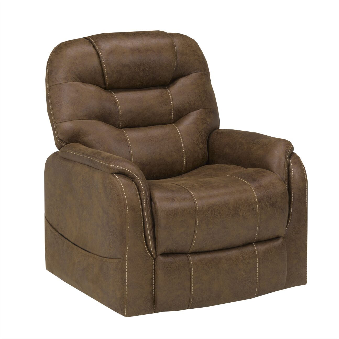 Transitional Brown Power Lift Chair - Image 2