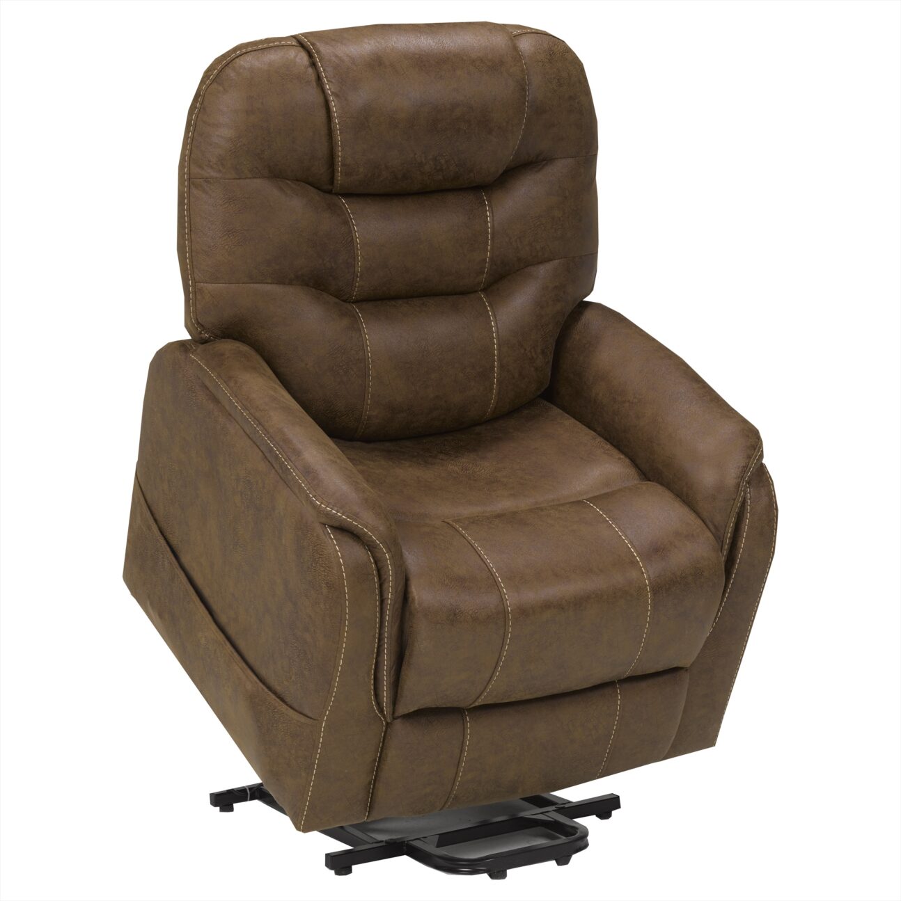 Transitional Brown Power Lift Chair