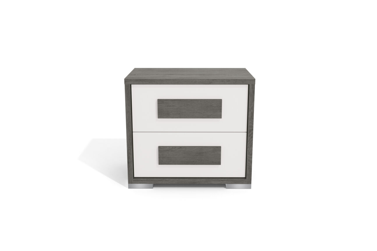Modern Grey and White Bedroom - Image 4