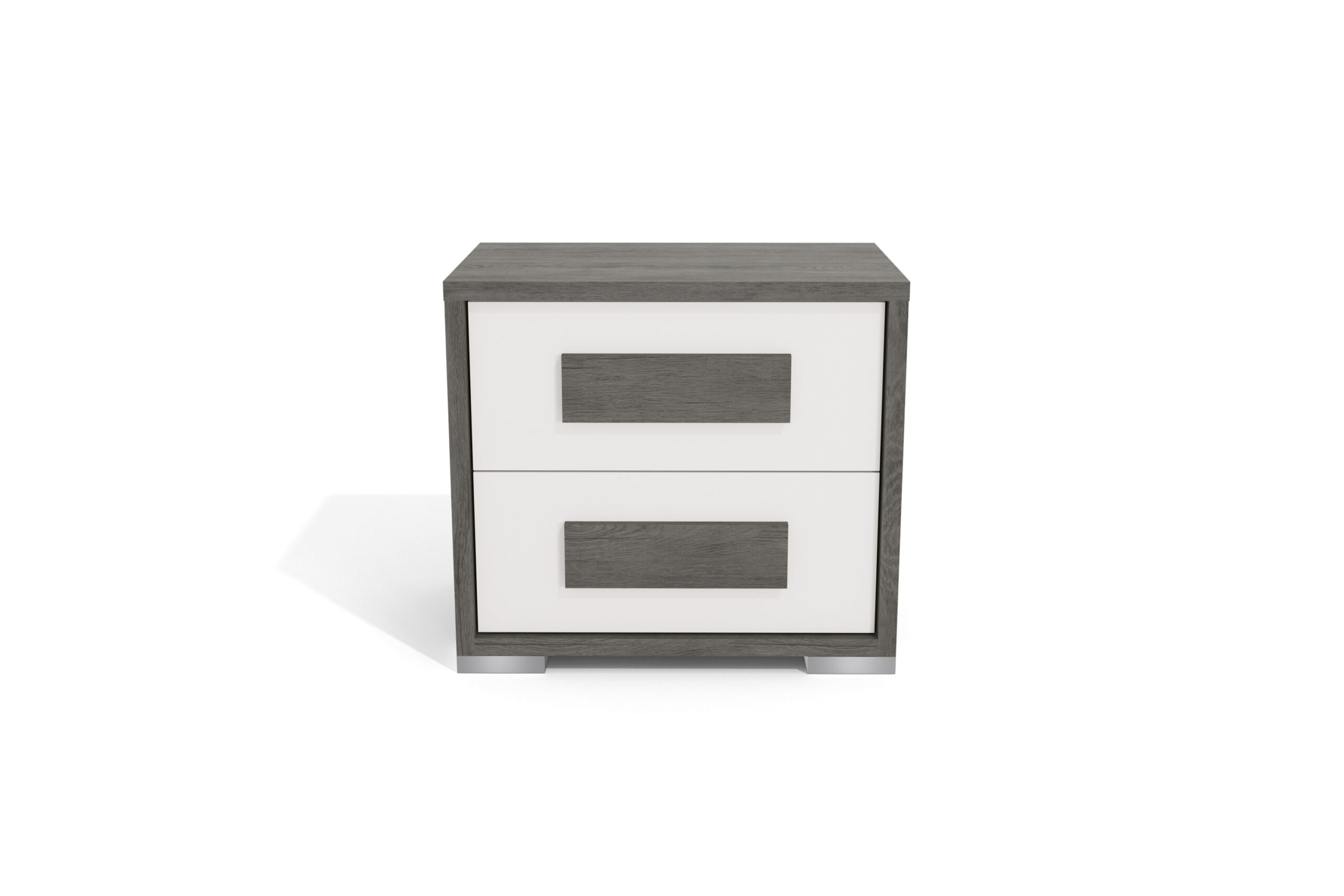 Modern Grey and White Bedroom - Image 4
