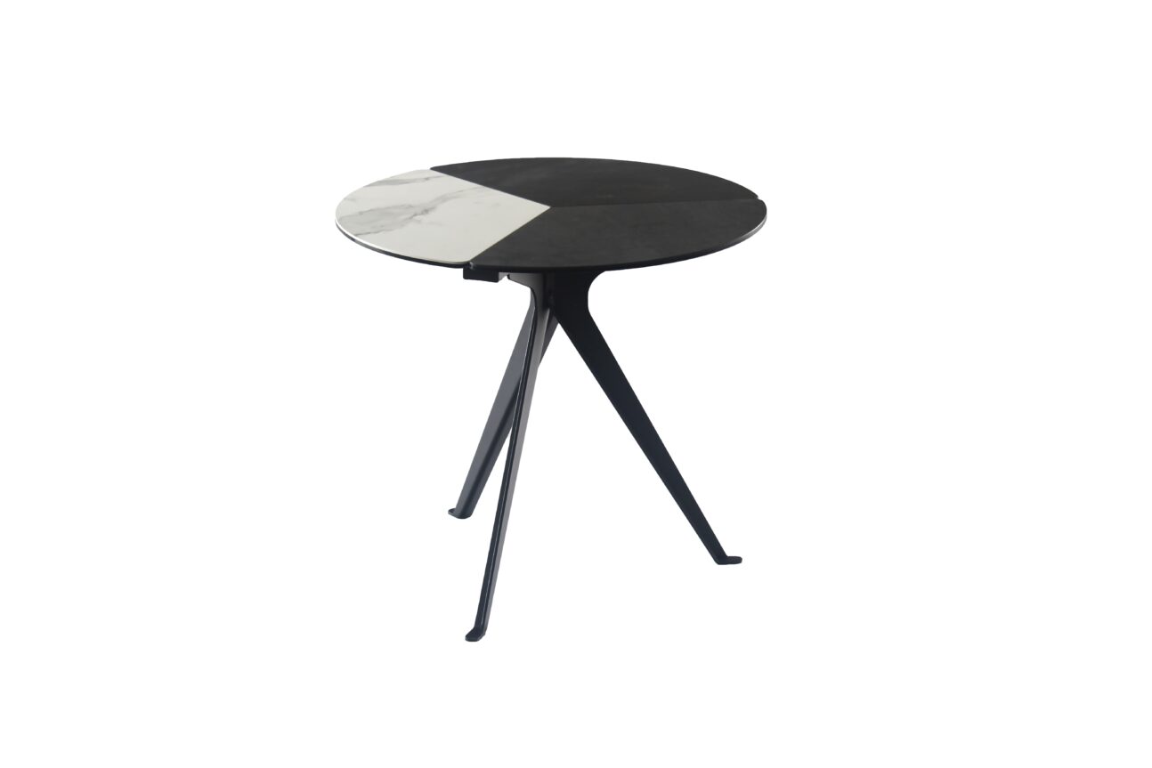 Contemporary Ceramic and Glass Occasional Tables - Image 2