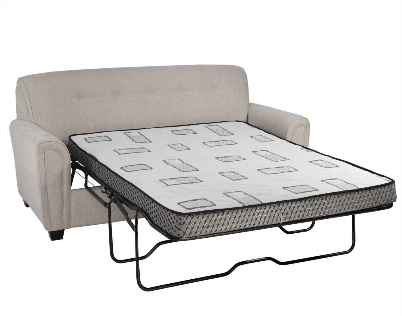 Contemporary Ivory Sofa Bed - Image 3