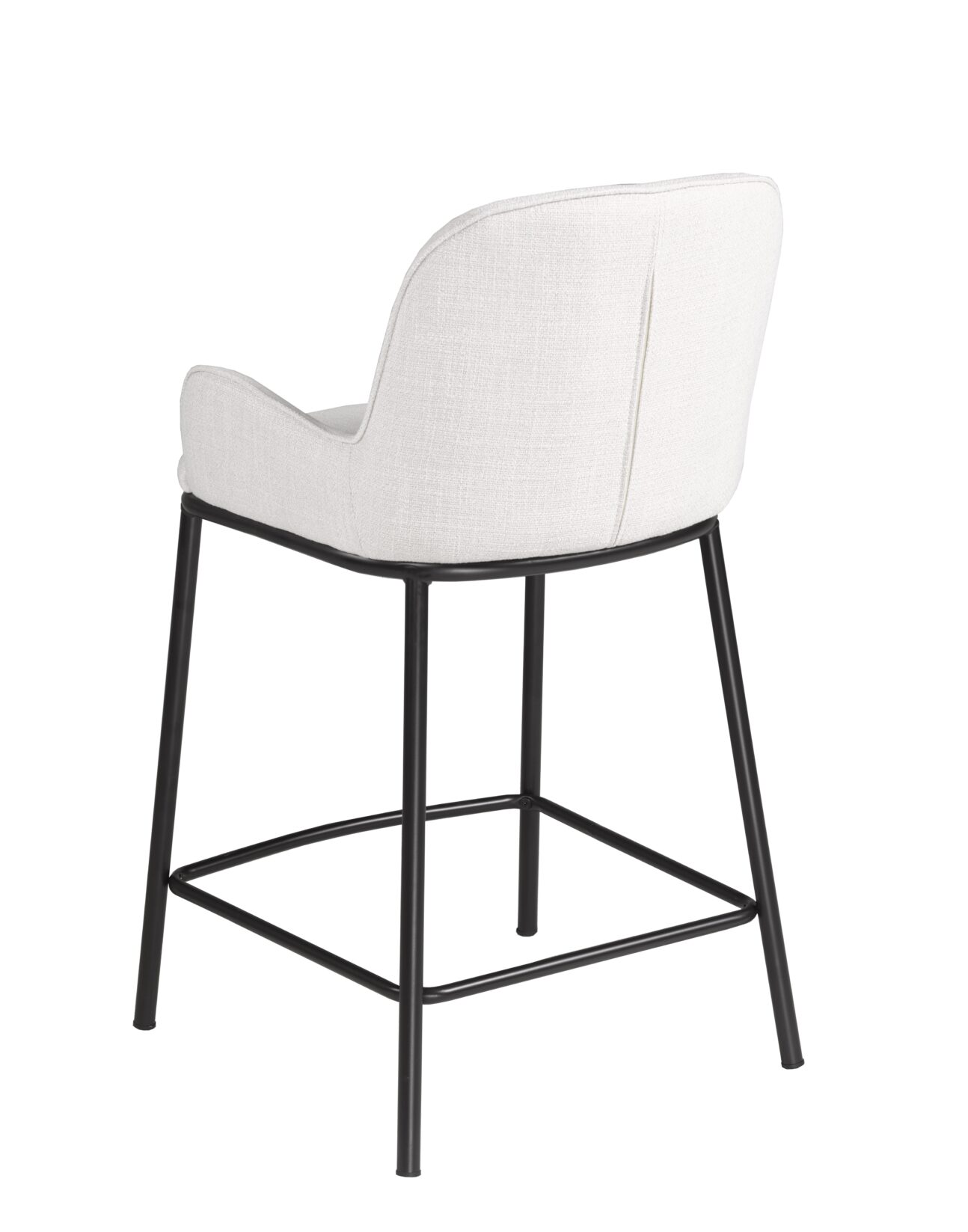 Contemporary Light Grey Counter Stool - Image 2