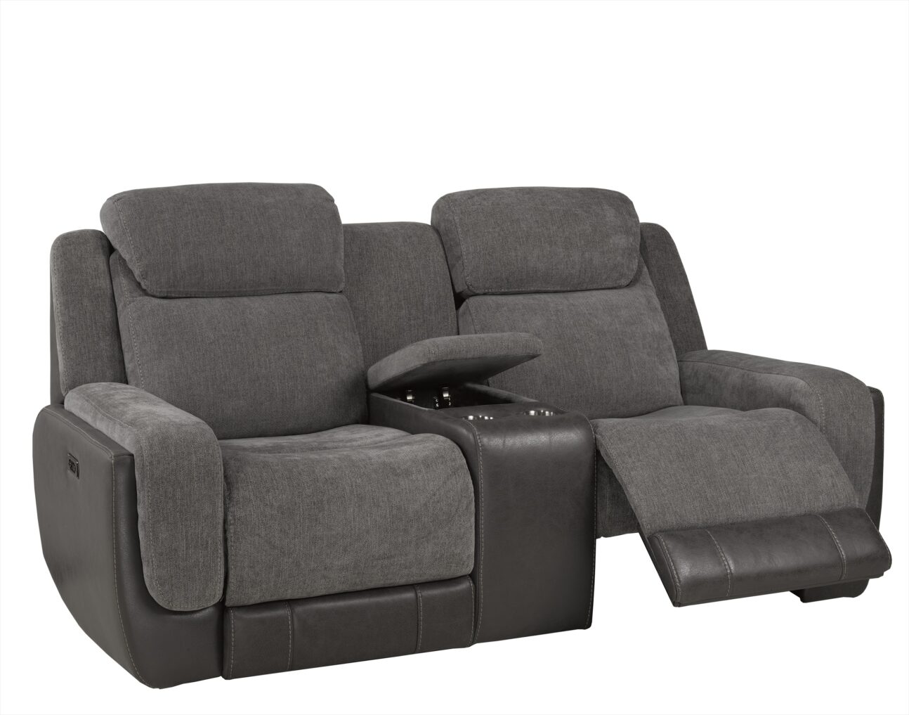 Hudson Dual Power Transformer Living Room - Grey - Image 4